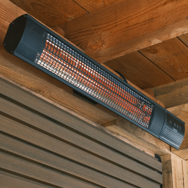 Carbon Rose Gold Heater 2500W – Wandmodel Terrasverwarmer