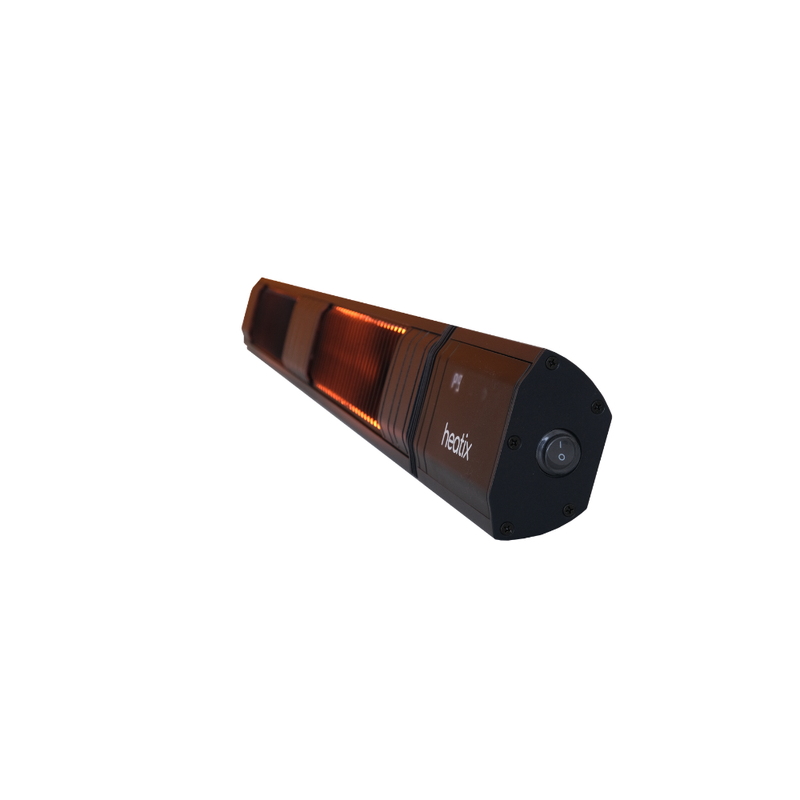 Heatix Smart Carbon Fiber Heater 2500W – Wall-Mounted Patio Heater