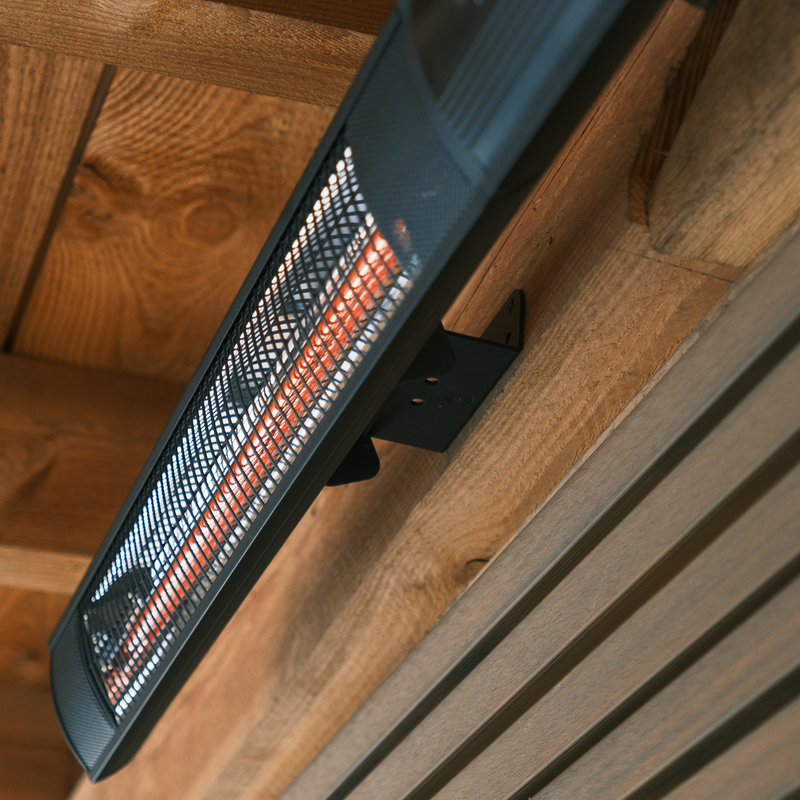 Carbon Rose Gold Heater 2500W – Wandmodel Terrasverwarmer