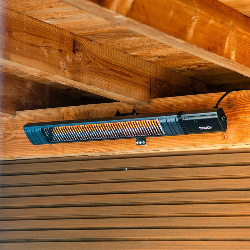 Heatix Smart Carbon Fiber Heater 2500W – Wall-Mounted Patio Heater