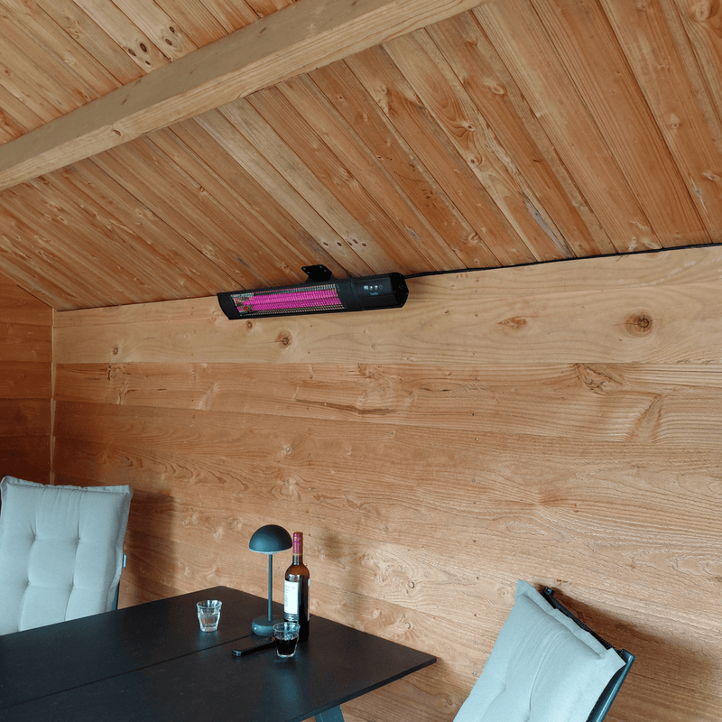 Carbon Rose Gold Heater 2000W – Wall Mounted Patio Heater