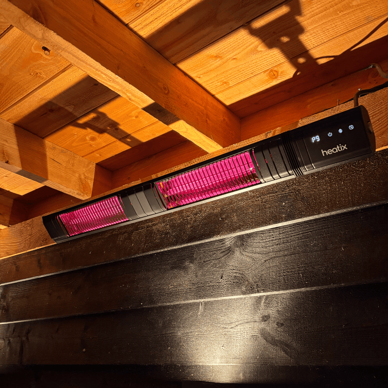 Smart Wall Mounted Heater 2500W | Heatix Patio Heater 