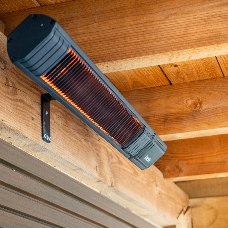 Heatix Smart Carbon Fiber Heater 2500W – Wall-Mounted Patio Heater