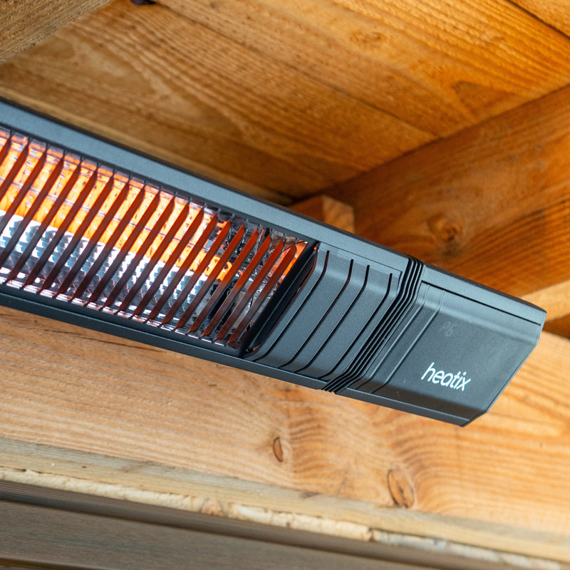 Heatix Smart Carbon Fiber Heater 2500W – Wall-Mounted Patio Heater